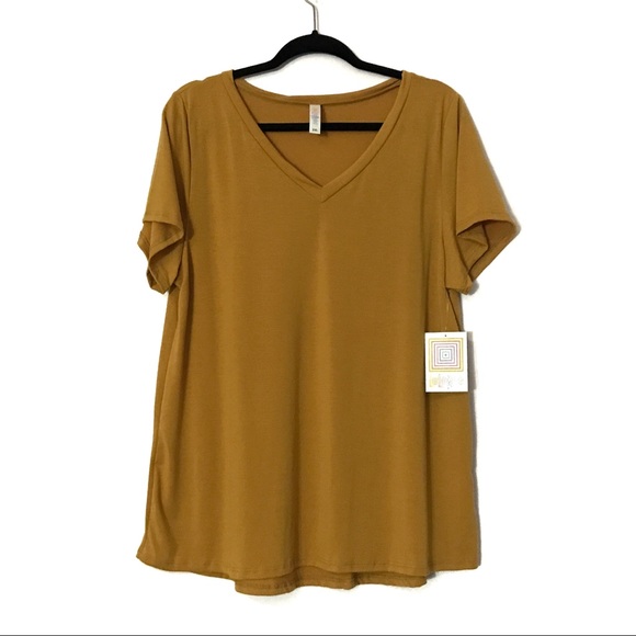 LuLaRoe Tops - HP 🎉🎉Mustard yellow christy t
